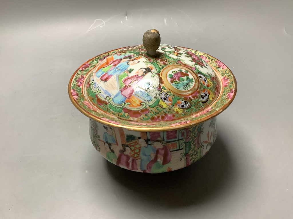 A collection of 19th century Chinese Export famille rose tableware